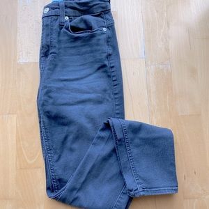 Grey Skinny Denim Jeans size 25